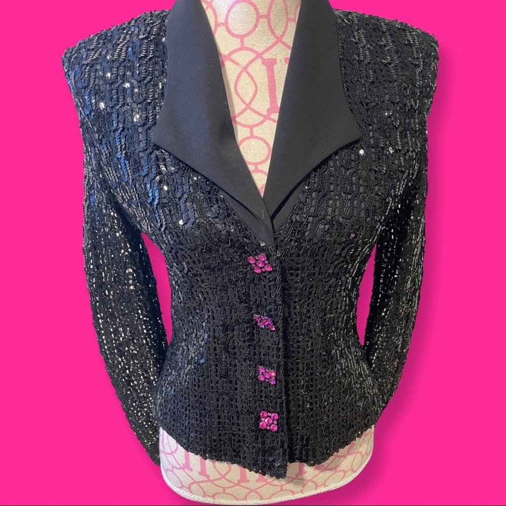 Vintage Sequins Blazer